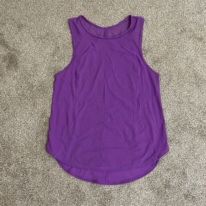 Lululemon Purple Workout Tank